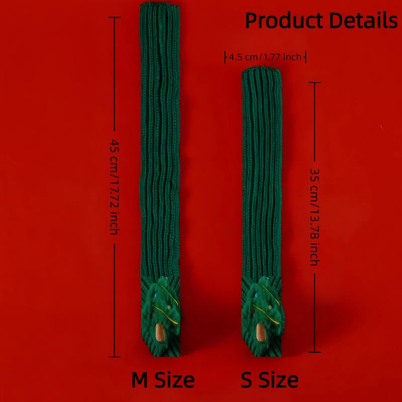 Christmas Costume Gift for Pet Red Santa Cat Dog Costumes with Scarf Hat Set Adjustable for Cats & Small Dogs Hat & Scarf Christmas Gift Christmas 2025 Winter