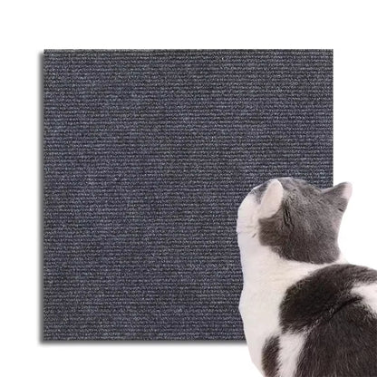 Trimmable Self-Adhesive Cat Scratch Mat – Protect Your Furniture and Walls from Scratching with This Easy-To-Use Solution