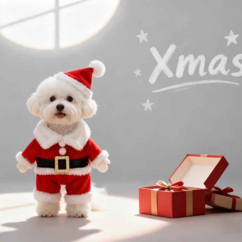 Santajoy- 3D Christmas Santa Pets Costume (Dogs & Cats ) – Instant Christmas Magic Outfits