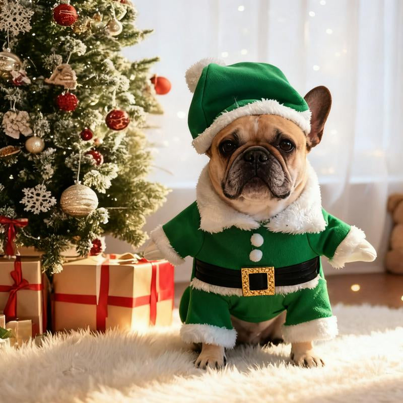 Santajoy- 3D Christmas Santa Pets Costume (Dogs & Cats ) – Instant Christmas Magic Outfits