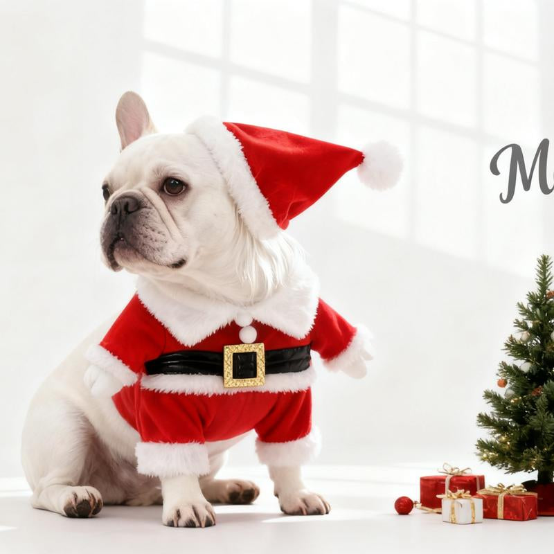 Santajoy- 3D Christmas Santa Pets Costume (Dogs & Cats ) – Instant Christmas Magic Outfits