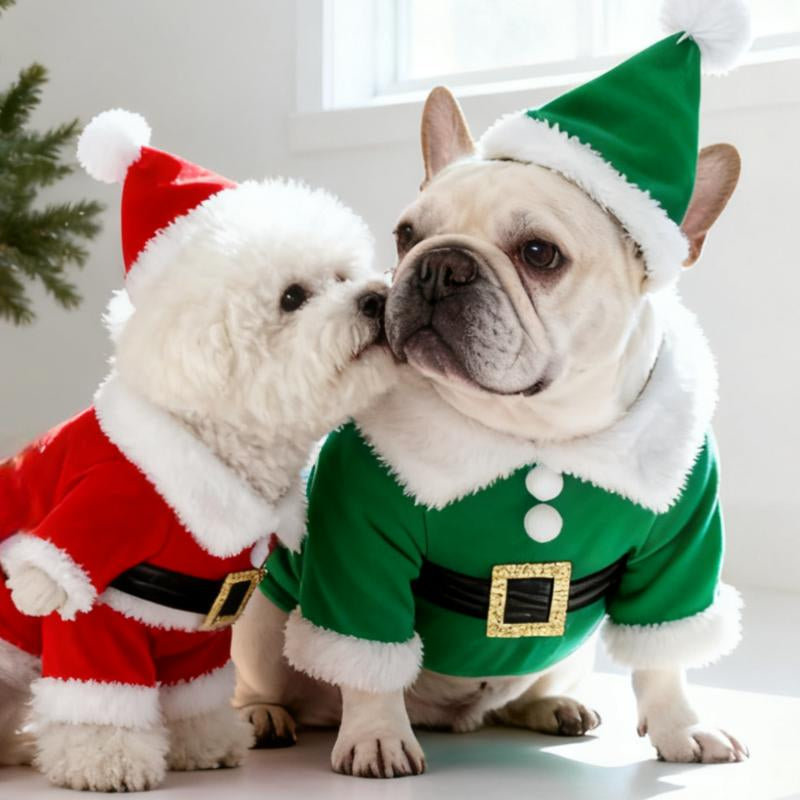 Santajoy- 3D Christmas Santa Pets Costume (Dogs & Cats ) – Instant Christmas Magic Outfits