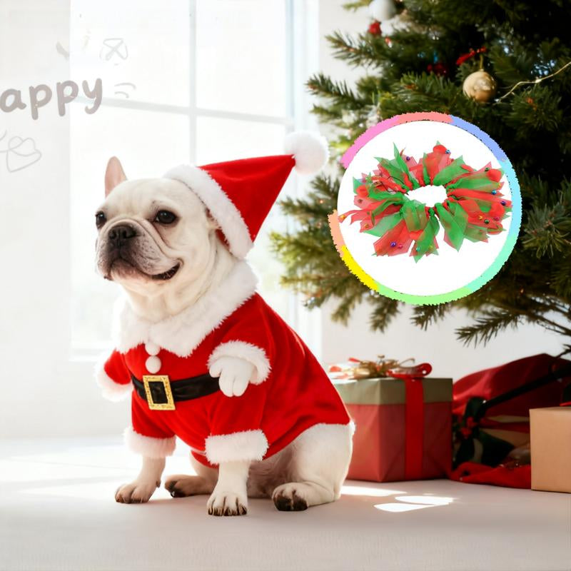 Santajoy- 3D Christmas Santa Pets Costume (Dogs & Cats ) – Instant Christmas Magic Outfits