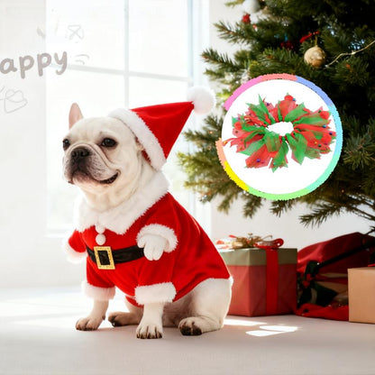 Santajoy- 3D Christmas Santa Pets Costume (Dogs & Cats ) – Instant Christmas Magic Outfits