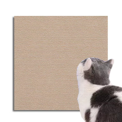 Trimmable Self-Adhesive Cat Scratch Mat – Protect Your Furniture and Walls from Scratching with This Easy-To-Use Solution
